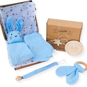 Cesta Regalo Bebe Recien Nacido(5 Piezas)