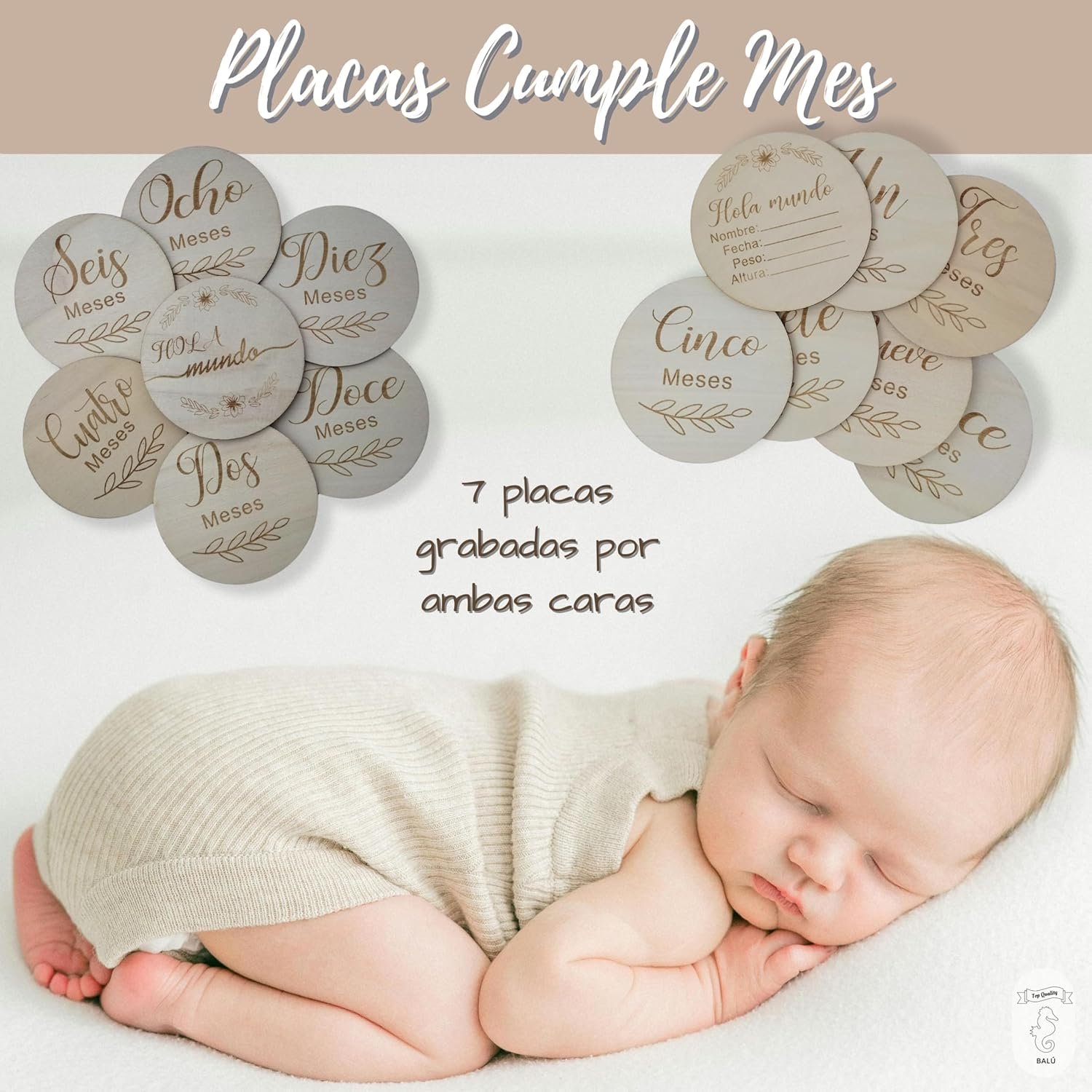 Oso de Peluche Personalizado para Bebé Recién Nacido - Imagen 4